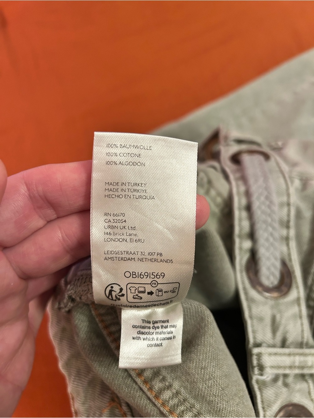 We the free Moxie Barrel Jeans in Army - Picture 11 of 16